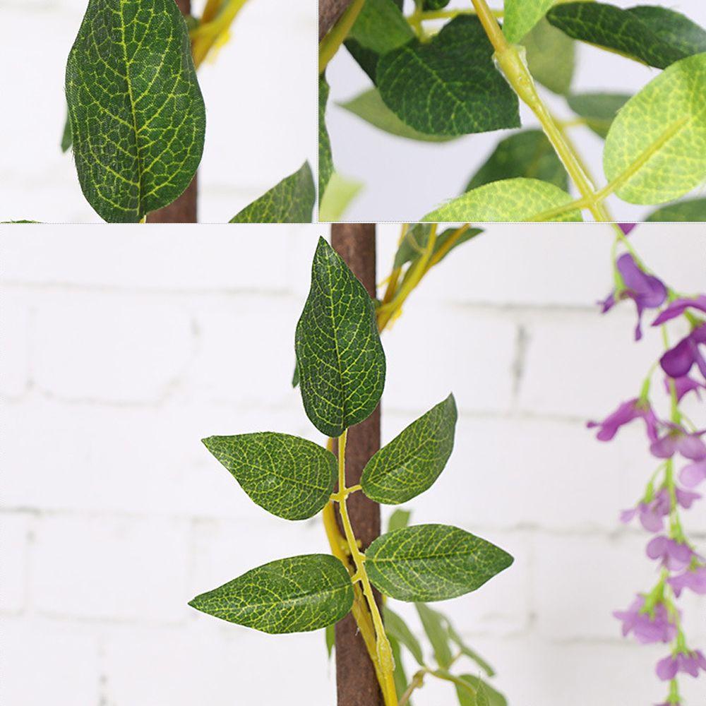 Leaves Wedding Decoration Foliage Trailing Flower Fake Ivy Vine Artificial Flowers Wisteria Plant