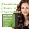 Rosemary & Biotin Shampoo Bar Soap-Smoother, Deeply Hydrate And Repair Hair With Rosemary & Biotin-Suitable For All Skin Types, 100g