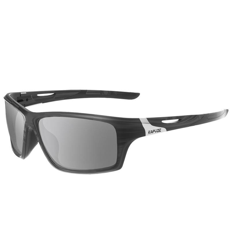 

KAPVOE Polarized Cycling Glasses Outdoor Fiashing Sunglasses Outdoor Running Sunglasses Hiking Drive Bicycle MTB Sports Glasses