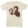 Simon & Garfunkel Unisex Adult Faces Cotton T-Shirt