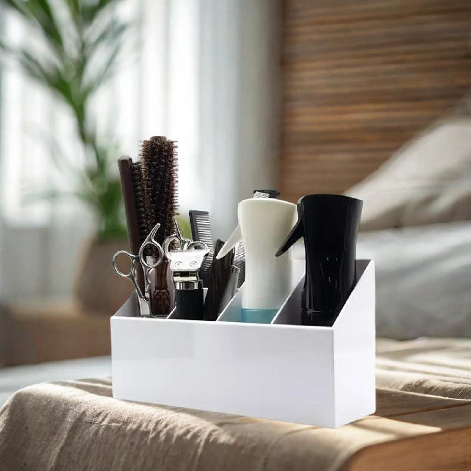 Держатель для парикмахерских ножниц Коробка для хранения принадлежностей для парикмахерских инструментов для салонов красоты белый 1959₽