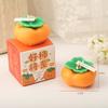 1PC Persimmon scented candle as a souvenir, indoor display item, smokeless solid scented wax, Christmas