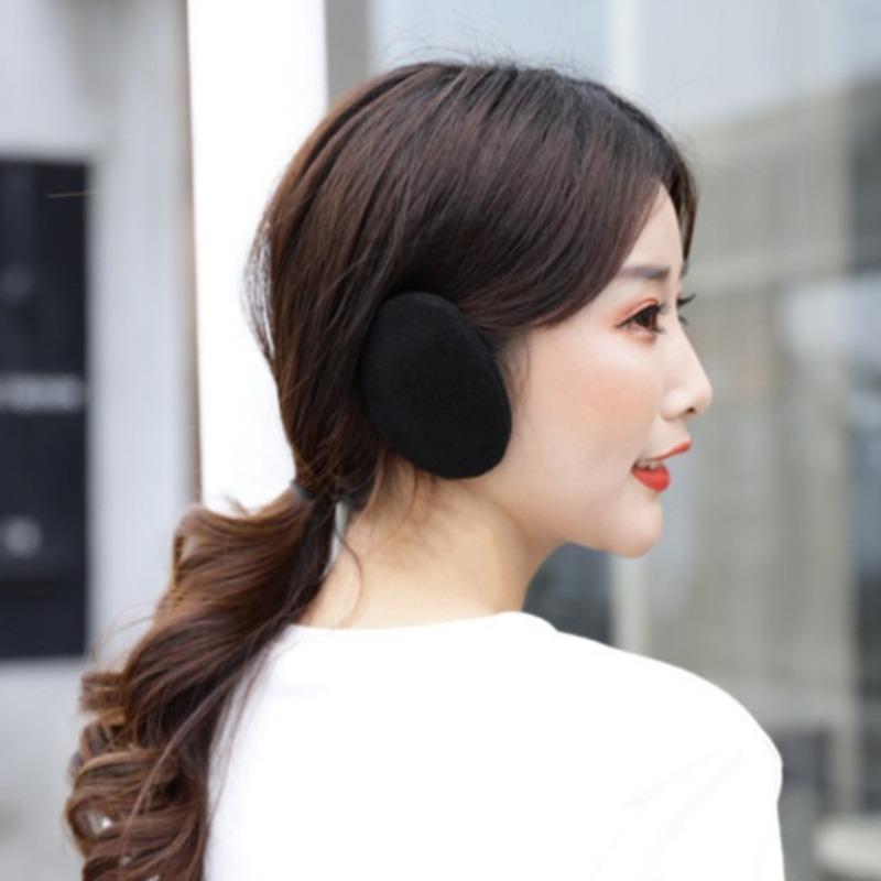 Fleece Winter Single Ear Warm Earmuffs, Ear Covers for Men and Women, Winter Accessories Non-Slip Ear Covers