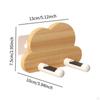 Holder Wall Mounted Hook Organizer Portable Storage Rack for Home Bathroom