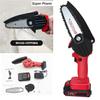 Mini One-Hand Woodworking Cordless Electric Chain Saw Wood Cutter 24V 550W