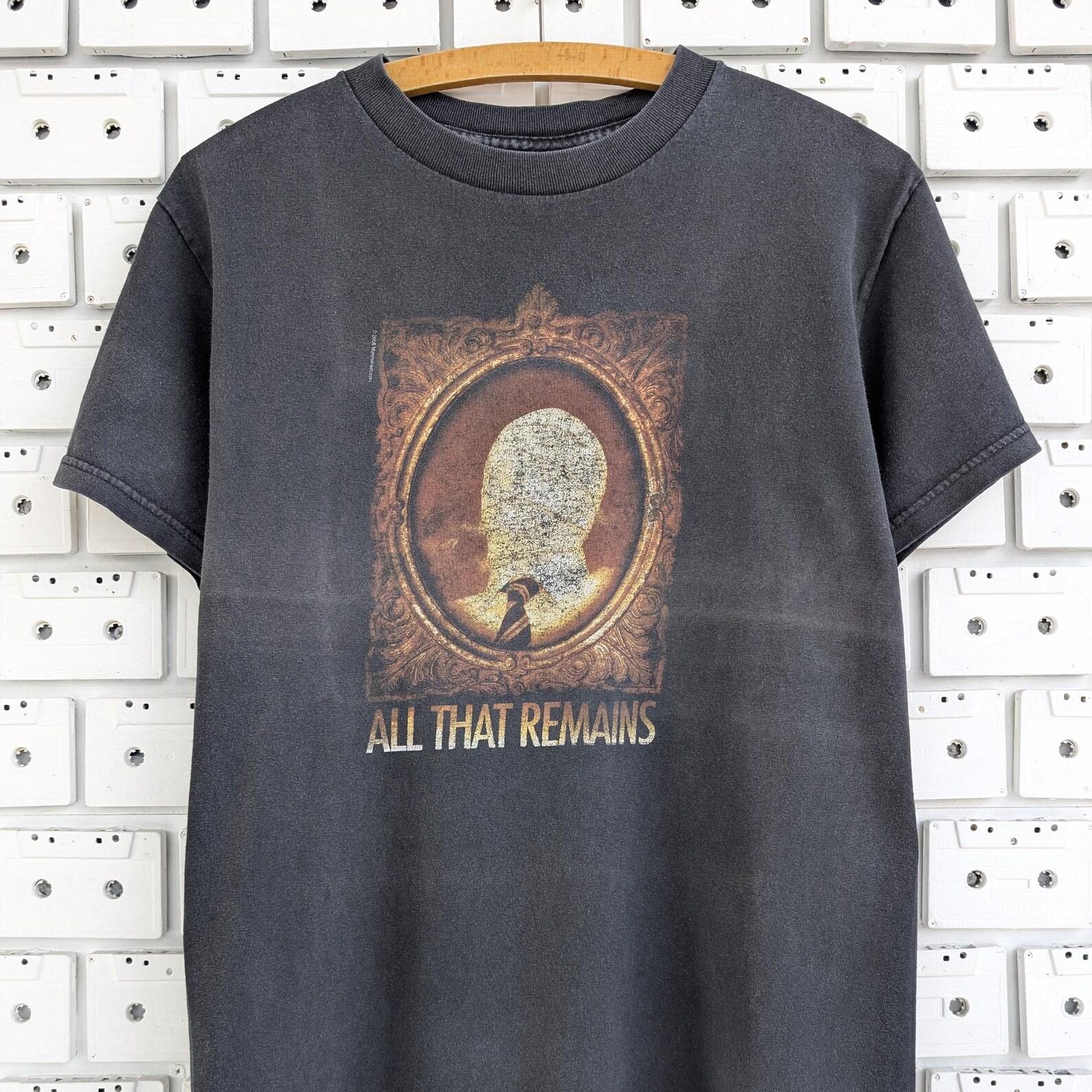 Vintage 2006 All That Remains T shirt Melodic Metalcore Hard Rock Heavy Metal Band Tee Size S 4XL
