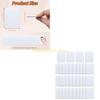 KX4B 34pcs Sublimation Magnet Blanks Fridge Refrigerator Magnets for DIY