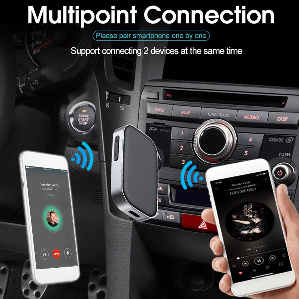 Car Wireless Adapter Audio Receiver Energy-saving Cancelling Noise Reduction Service Converter Bussiness Party Auto