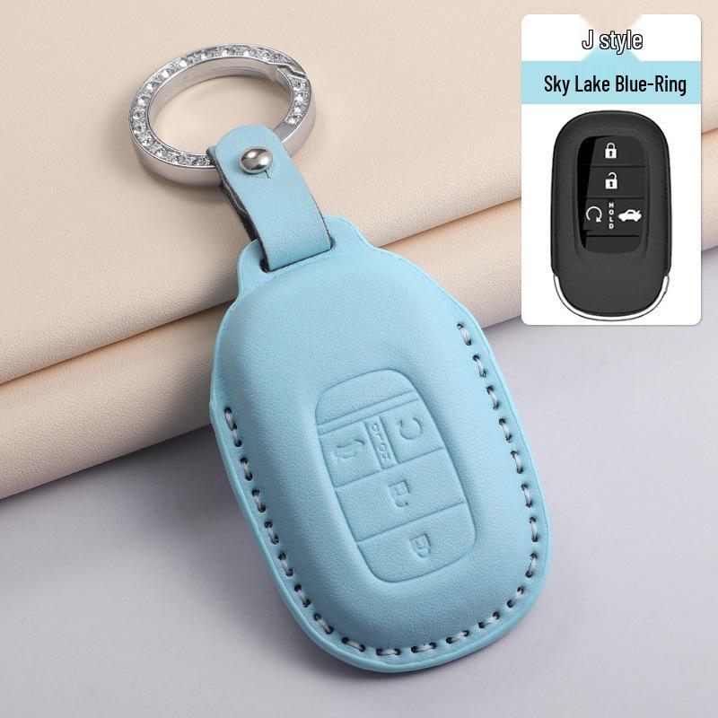 Honda Key Cover for Civic, Accord, CR-V, Vezel, XRV, Fit, Haoying, Haoling, Paiying, Shipai - Available in 3 Colors.
