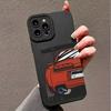 Coque de téléphone pour iPhone 14 13 15 16 Pro Max 11 12 Mini Plus X XR XS Max SE 2022 Style Motif Voiture Antichoc Dos Souple