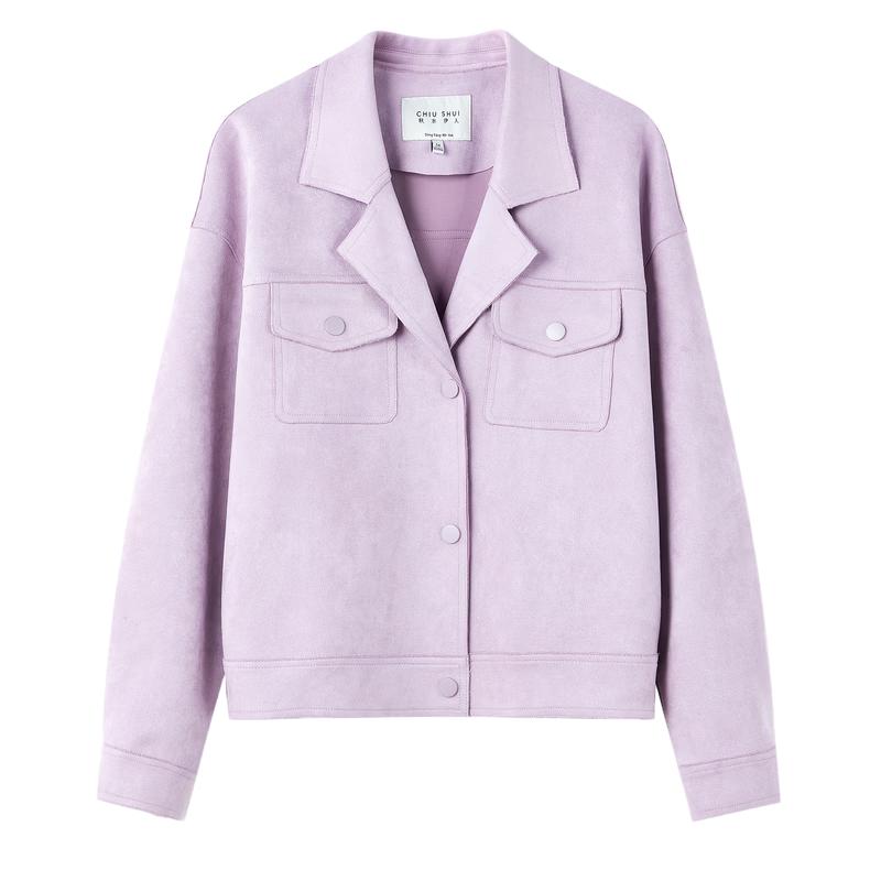

Women s Fashion Commuter Lapel Jacket