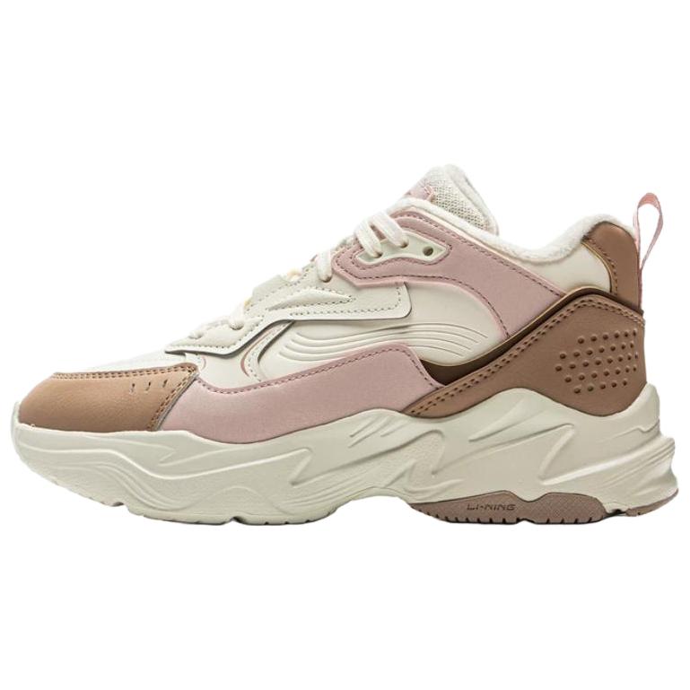 

Li-Ning Comfortable Versatile Breathable Durable Low-Top Casual Shoes Women sneaker Off-White AGCU536-3 36⅓