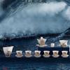 Chaxun Mutton-Fat Jade Ceramic Gongfu Tea Set