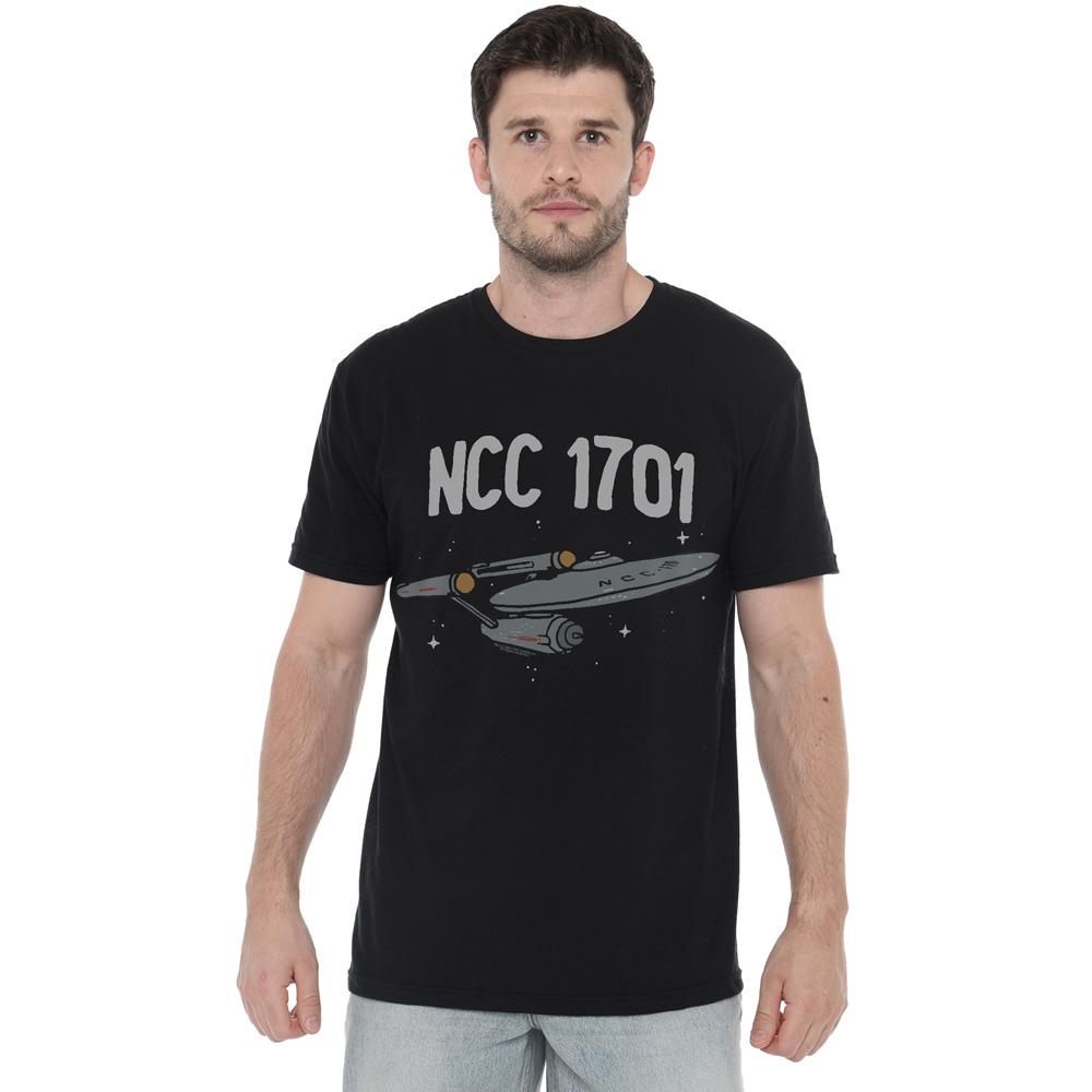 STAR TREK Mens The First Enterprise T-Shirt