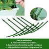 4-32Pcs 14*14cm Plastic Plant Support Pile Stand Plant Support Pile for Flowers Greenhouses Arrangement Fixing Rod Holder Garden Tools