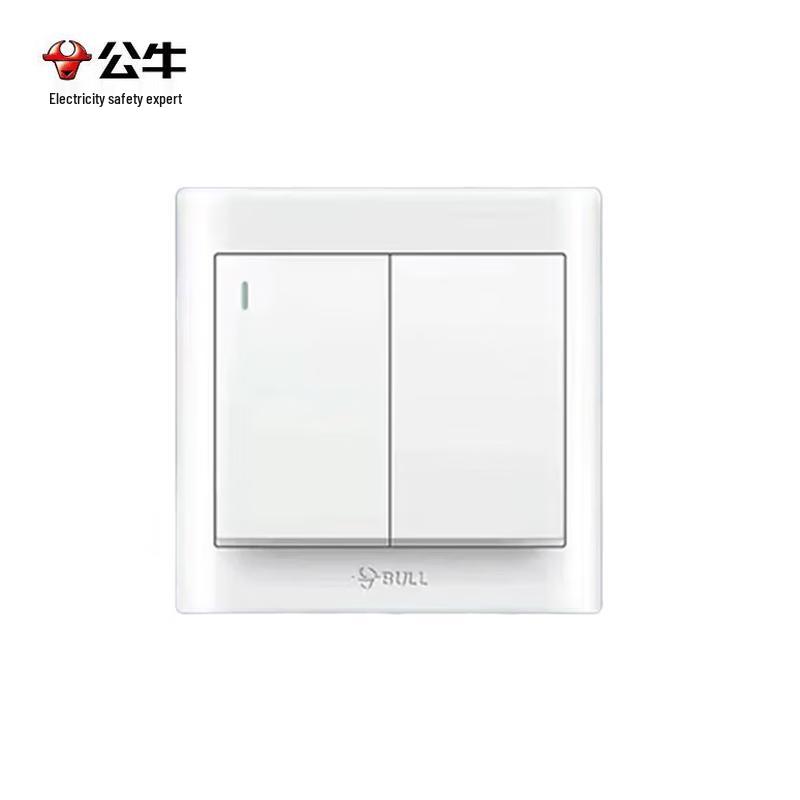 BULL G32 Series 86 Type 2-Gang 2-Way Wall Switch 86 Type