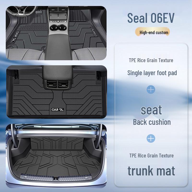 2025 BYD Seal 06 EV TPE Trunk Mat - Car Interior Accessory