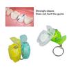 50Pcs Dental Floss Interdental Pick Stick With Keychain Tooth Cleaning Portable 15m Flosser Wire Teeth Oral Care