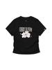 BBC EARTH W Cherry Blossom Short Sleeve T-Shirt_Black
