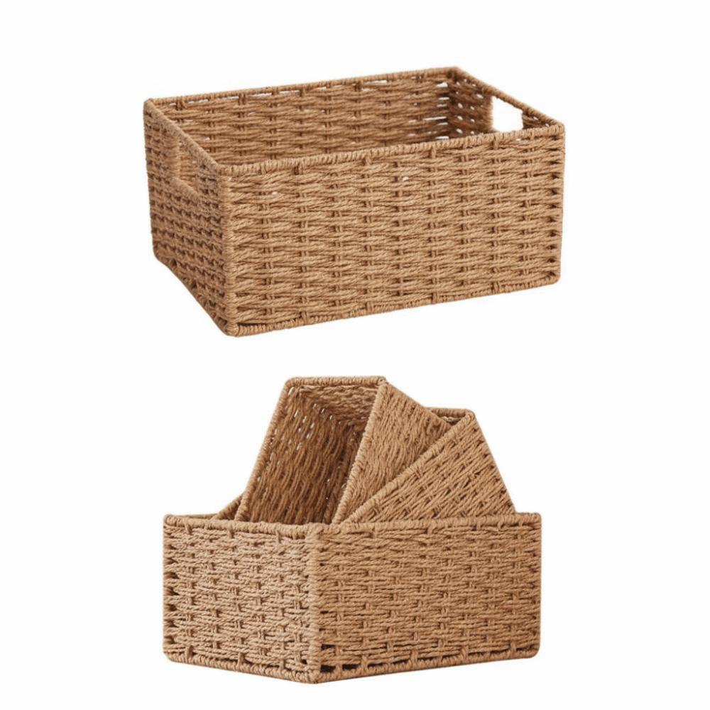 Wiederverwendbarer Snack- und Kleinkram-Organizer, große Kapazität, Kleiderkorb, Kosmetikbehälter