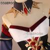 Costume Cosplay Honkai Star Rail Completo da Donna, Elegante Abito Multicolore da Personaggio del Gioco per Halloween Comic-Con Role-Play