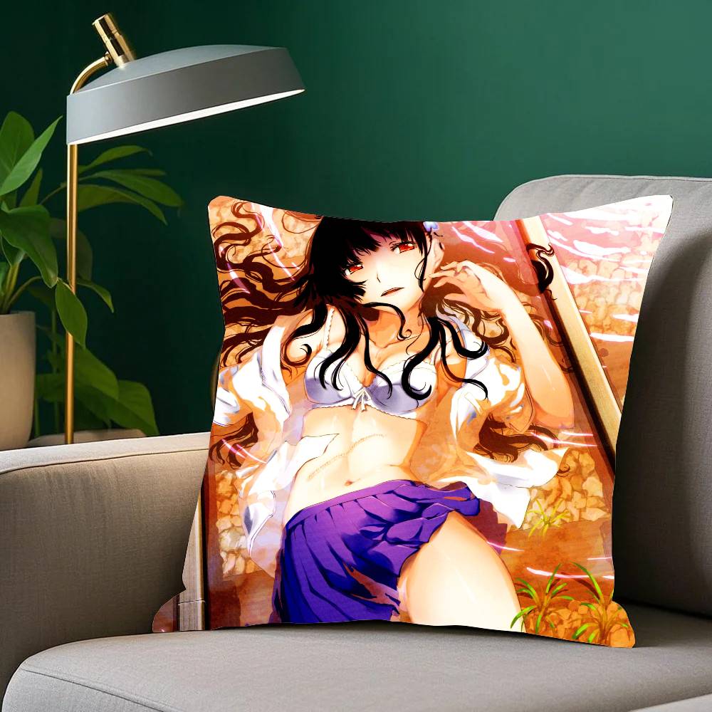 Anime S-Sankarea Pillow Case Home Decor Throw For Sofa Bed Car Room Decor Gift Idea
