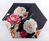 Manual Beautiful Flower Printed Umbrella Rain Mini 2023 Summer Light UV Folding Pocket Flower Print Small Sombrilla Paraguas