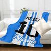 Custom Name Personalized football star Print Blankets, Home Decor, Bedroom, Sofa, Camping, Couch, Gifts for Birthday Christmas