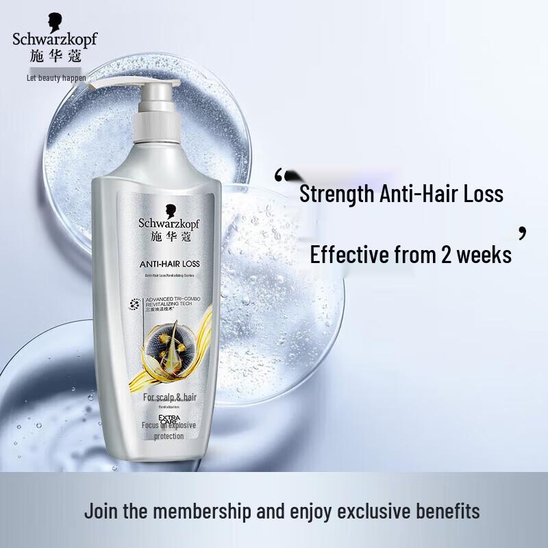 

Schwarzkopf Anti-Hair Loss & Volumizing Shampoo
