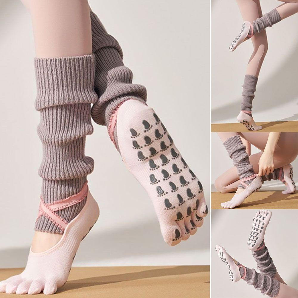 Harajuku Street Yoga Socks Cotton Mid Tube Socks New Pilates Socks
