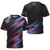 T-shirt da uomo stampata in 3D per sport all'aperto e fitness, traspirante, ad asciugatura rapida, manica corta, girocollo, pullover, top casual