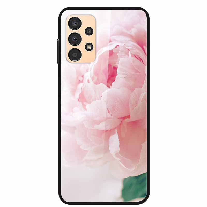 Funda para Samsung A53 5G 2022 Mármol Vidrio Templado Tapa Dura para Fundas de Teléfono Samsung Galaxy A33 A73 5G Protección Fundas