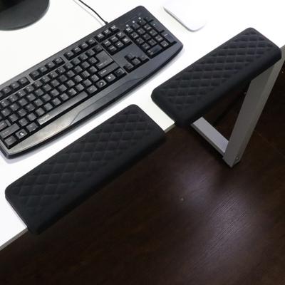 2Pcs L-Shaped Elbow Rest Pads Memory Foam Elbow Pillow Ergonomic Wrist Support Pad for Gaming Office Computer PC Painting Gaming