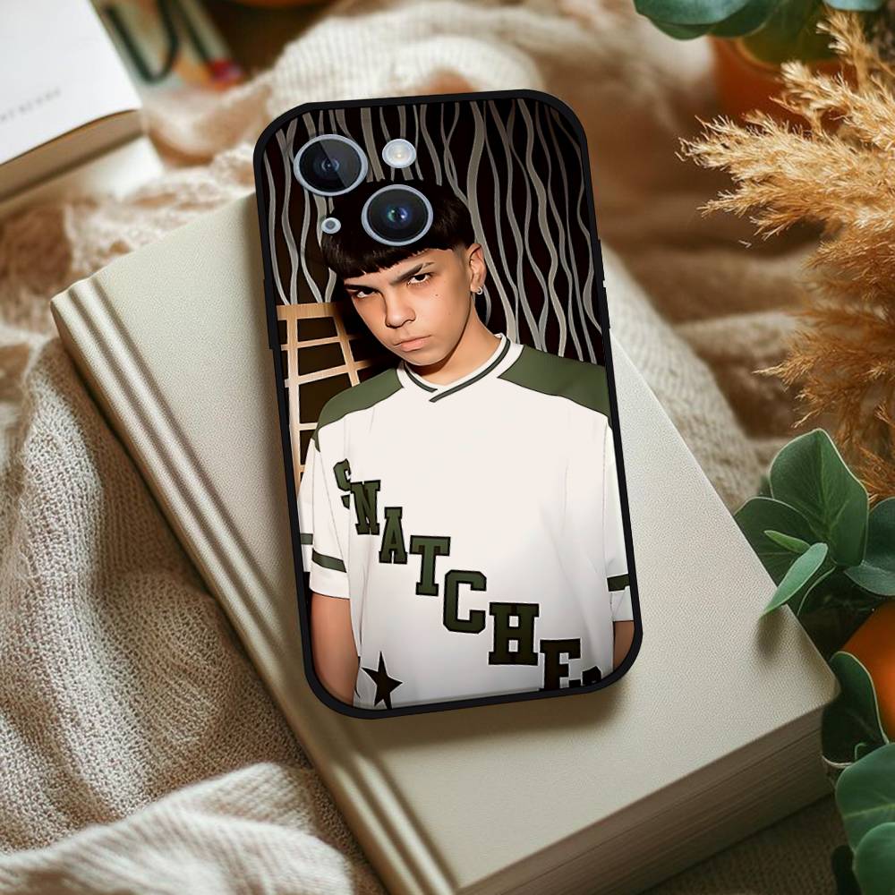 Singer M-Milo J Phone Phone Case For IPhone 1716 15 14 13 Pro Max 11 12 Mini X Xs XR Black Silicone Cover
