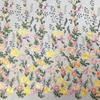 Wide 125cm High Density Embroidered Fabric Seven Colors for DIY Sewing Dress Available Fashionable Style Clothing Accessories