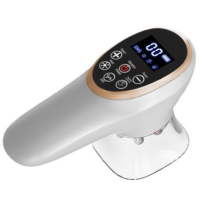 Elektrikli Negatif Basınç EMS Isıtma Vücut Şekillendirme Liposuction Aleti Kazıma Aleti Yağ İtici Masaj Aleti El Tipi Güzellik Aleti