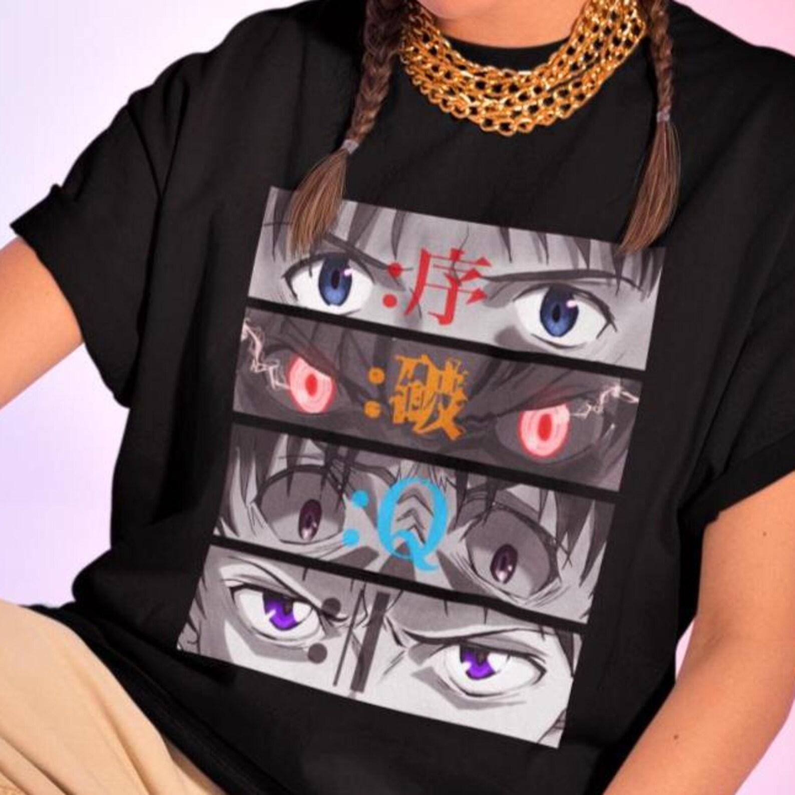 Evangelion Anime T-Shirt – EVA 01 Shirt,Manga Cosplay Tee S