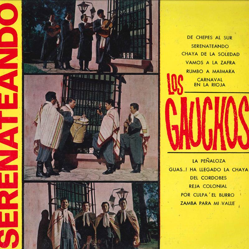 LP Record LOS GAUCHOS - Serenateando 701182 DIFFUSION MUSIC Unknown Latin Used