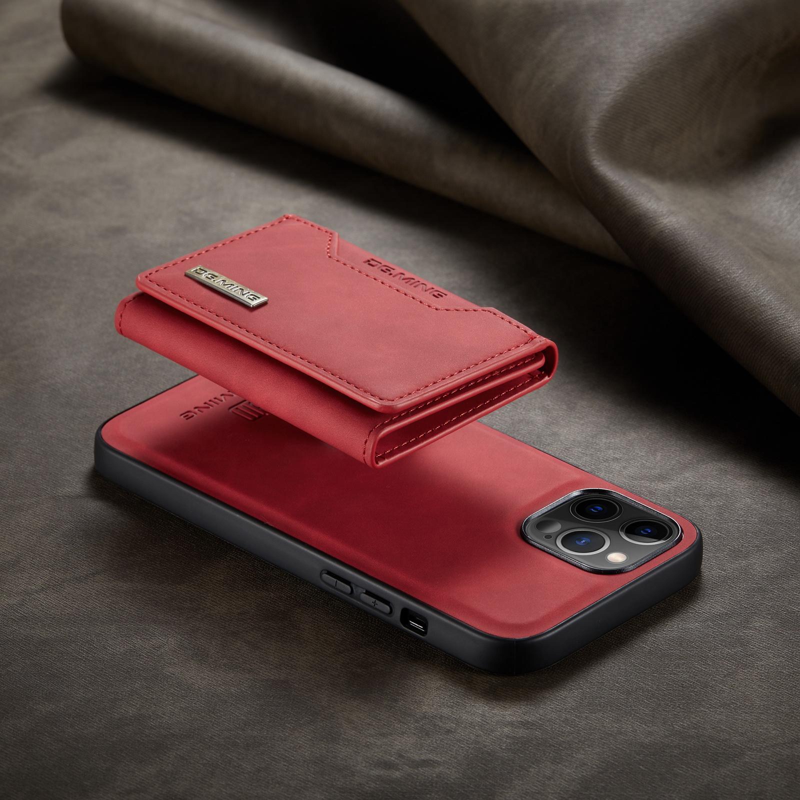 

Роскошный съемный магнитный кожаный чехол-кошелек для телефона с подставкой для iPhone 12 Pro Samsung S22 Huawei OnePlus Google Card Holder Задняя крышка Shell iPhone 14 красный