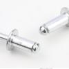 Aluminum Cap Iron Core Round Head Blind Rivet Set, M3.2/M4.8