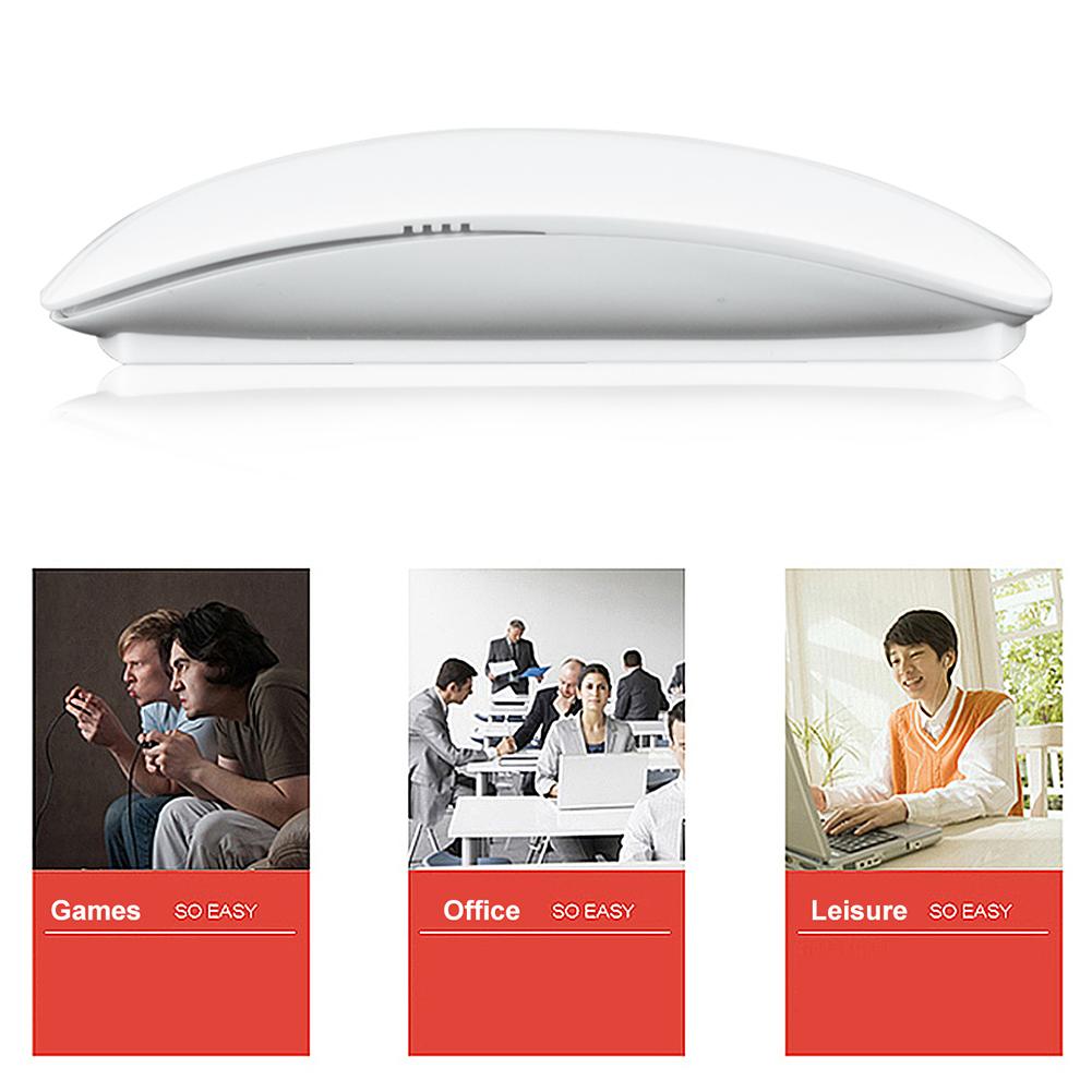 Wireless Computer Mouse Ultra-slim 1200DPI 2.4GHz Optical Wireless Touch Mouse for PC Computer Laptop