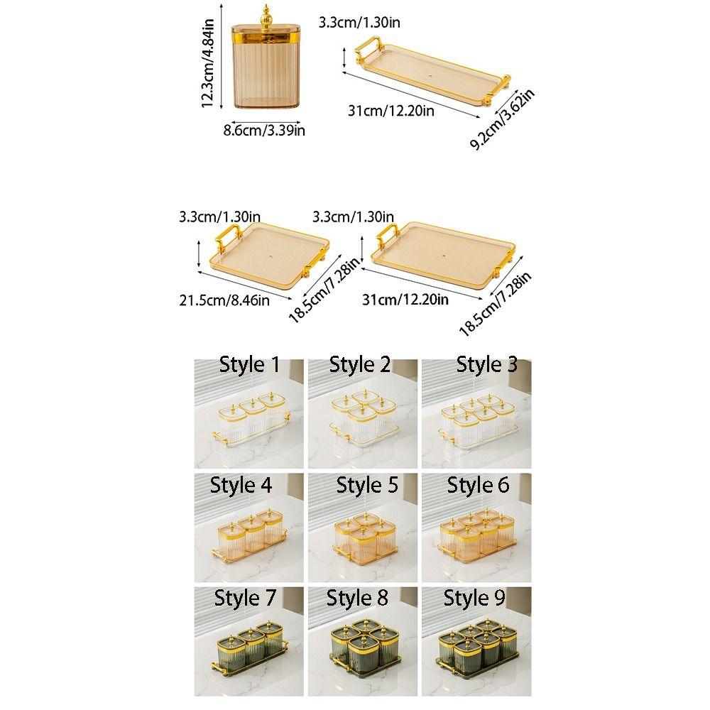 Exquisite Storage Box Creative Storage Can Multipurpose Seasoning Jar Set  Home