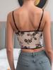 TEMU Velvet Embroidered Underwire Corset Vest for Women