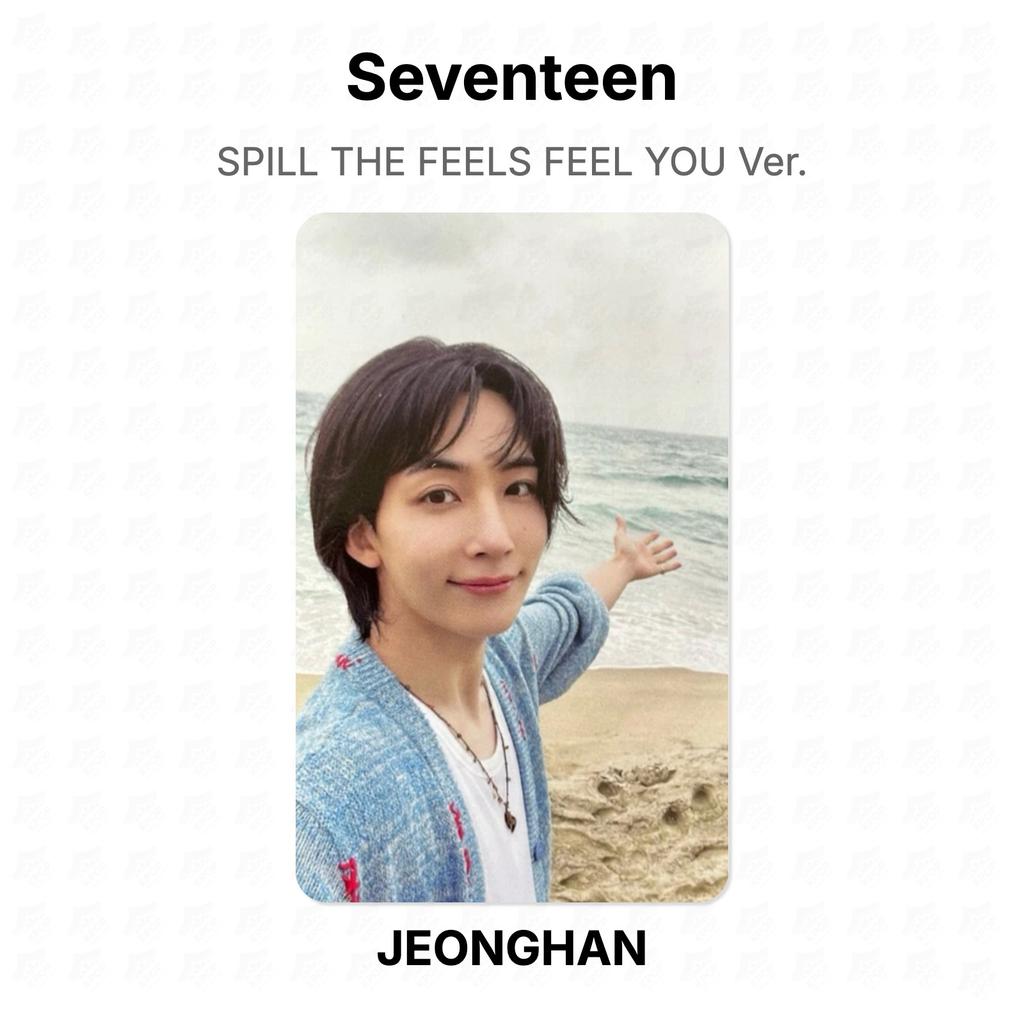 Seventeen SPILL THE FEELS FEEL YOU Ver. Official Photocard