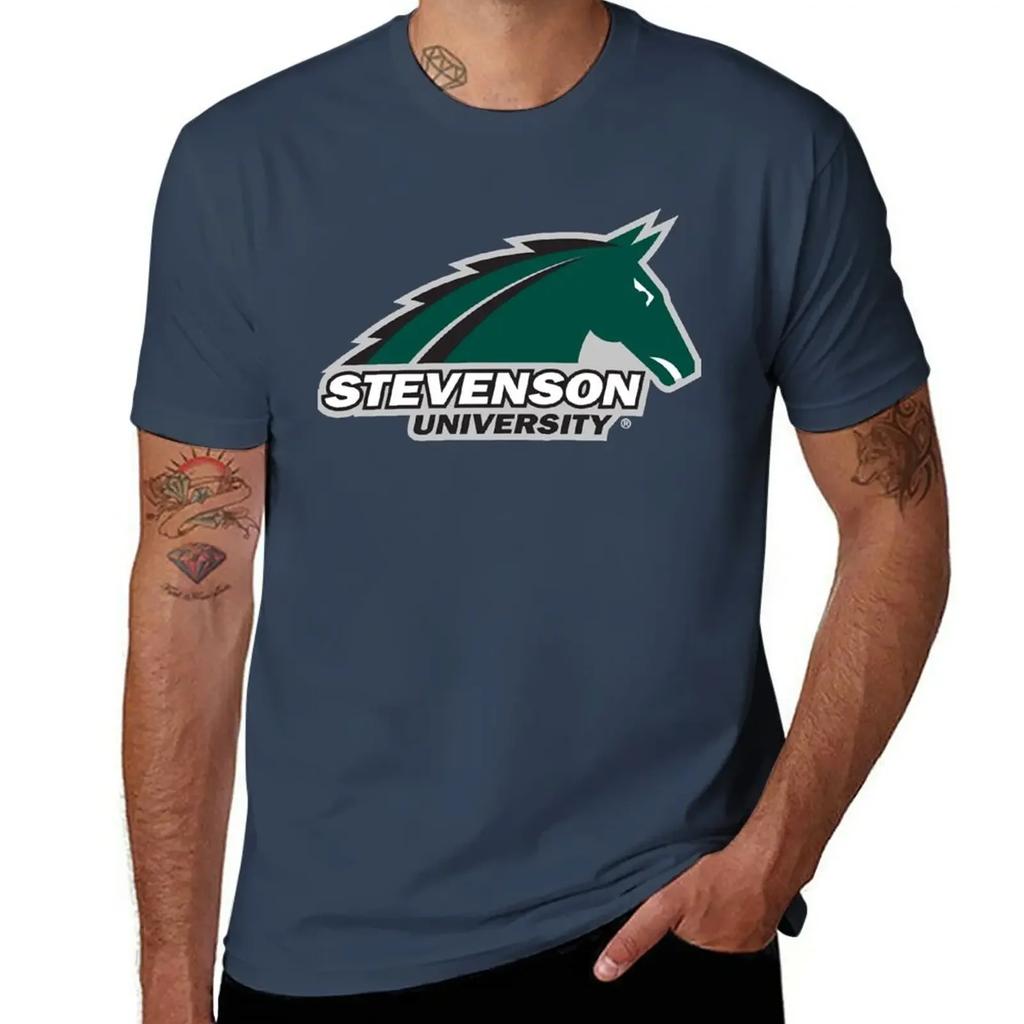 Stevenson University TShirt Blouse funnys oversized t shirts for men