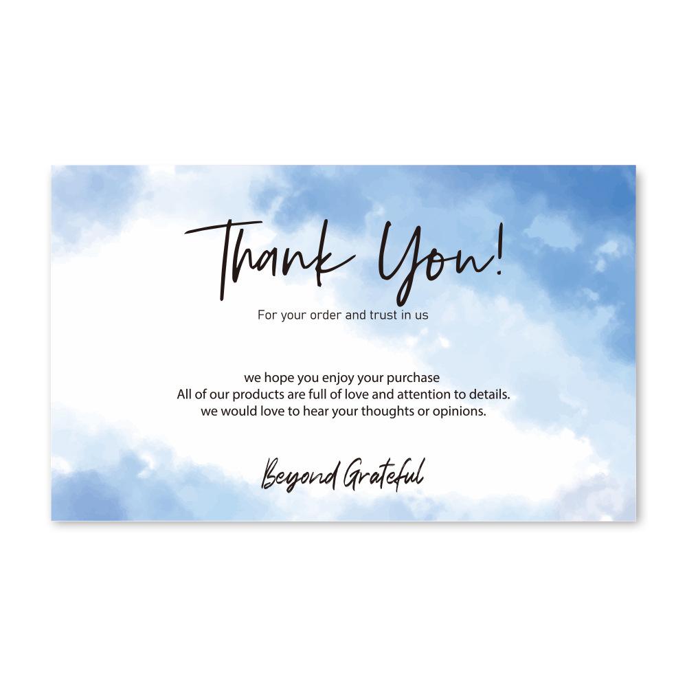 10-30pcs Thank You For Your Order Card Custom Write Your Business Card Small Business Gift Decoration Label Goods Follow Card