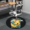1pc Office Round Area Rug, Under Office Chairs Bedroom Living Room Home Decor  a1022232