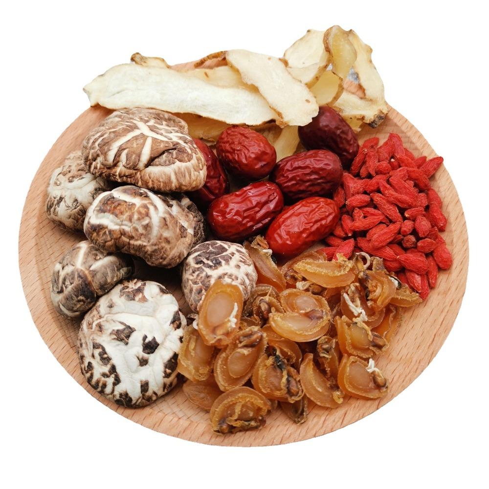 CIFbuy 68g Abalone Mushroom Soup Pack, Dried Cantonese Stew Blend, Herbal Conditioning Dry Goods
