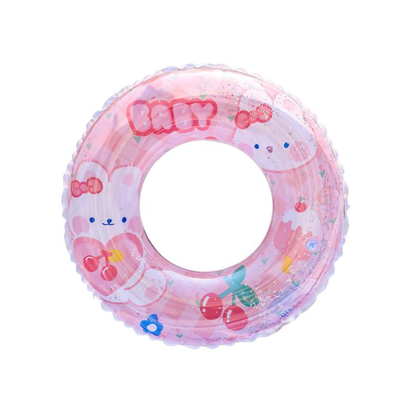 

Взрослые Дети Плавательный Круг Новый Мультяшный Узор Вишни Кролика Игрушки Вода NO.60(10-25KG)
