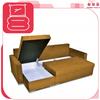 Varius Corner Sofa Bed with Sleeping Function Family Furniture Cornea Golden Yellow